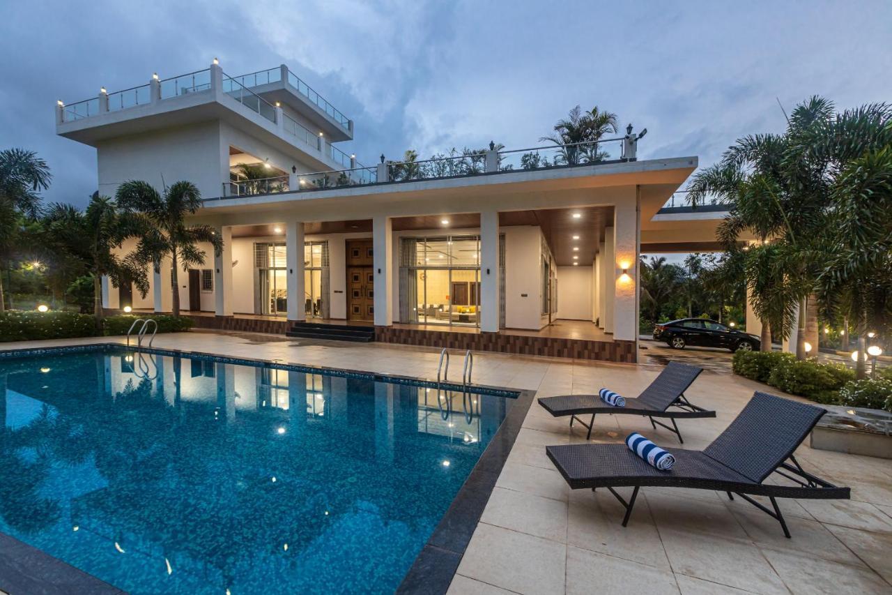 Saffronstays Odyssey, Karjat - 10 Acres Pet-Friendly Estate With Swimming Pool Chinchavli Экстерьер фото
