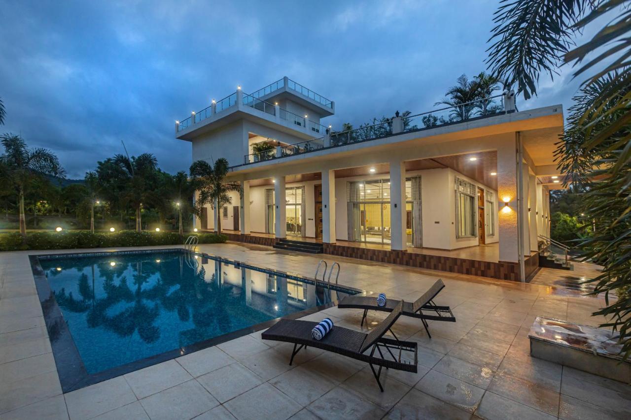 Saffronstays Odyssey, Karjat - 10 Acres Pet-Friendly Estate With Swimming Pool Chinchavli Экстерьер фото